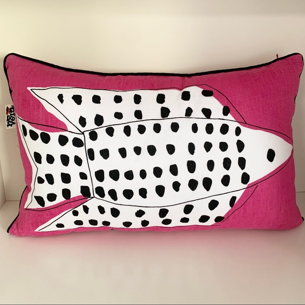 NWOT Anthropologie linen cushion